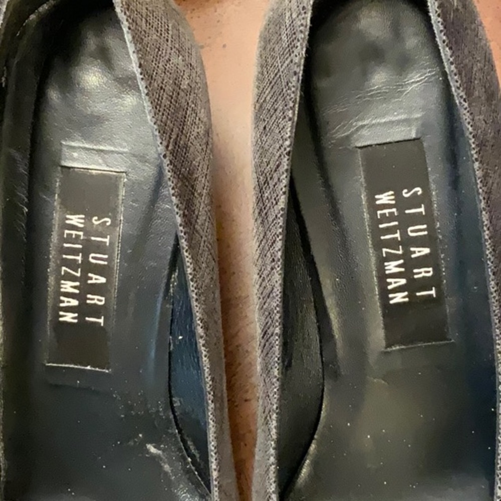 Stuart Weitzman Gray Matrix Napa - image 5